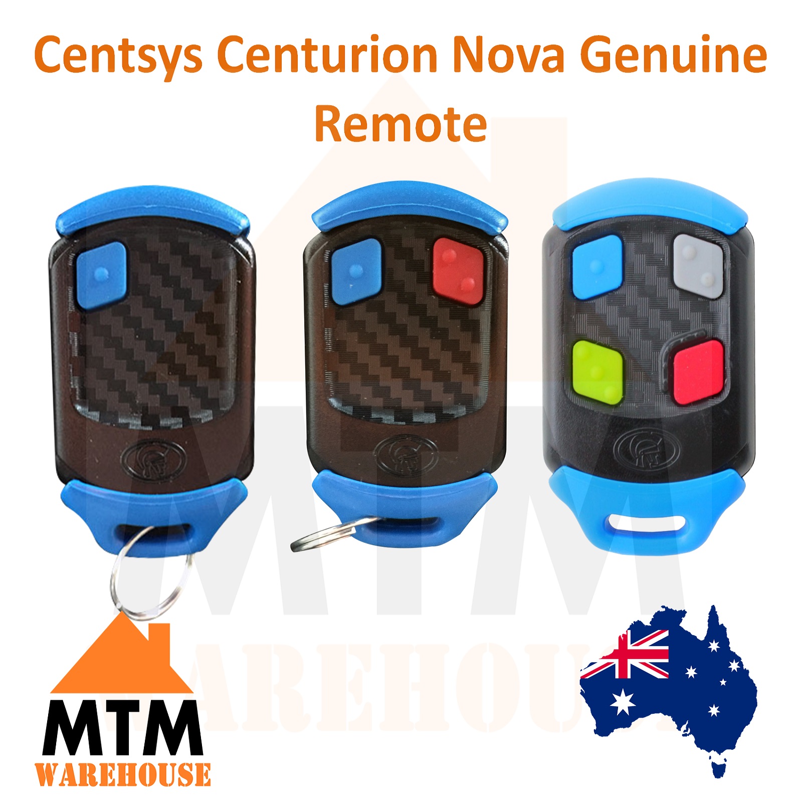 2 x Centsys Nova D2/D3/D5/A10/R Replacement Remote Control Transmitter Automatic