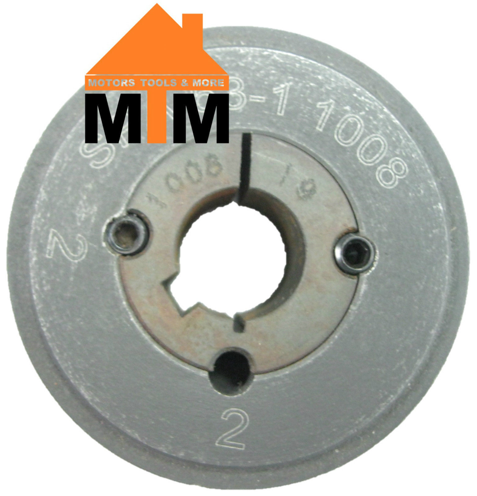 Single-groove Pulley 100mm shaft size 28mm 
