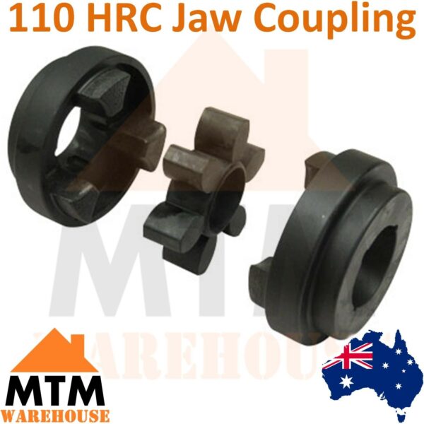 110 HRC Jaw Coupling Metric + Imperial Bore Sizes available - Image 2