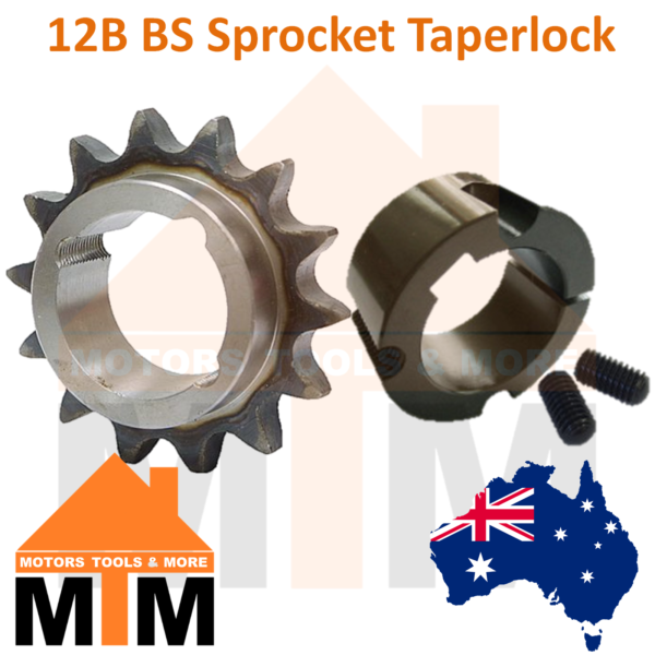 12B BS Sprocket Taperlock Any Bore Size - Image 2