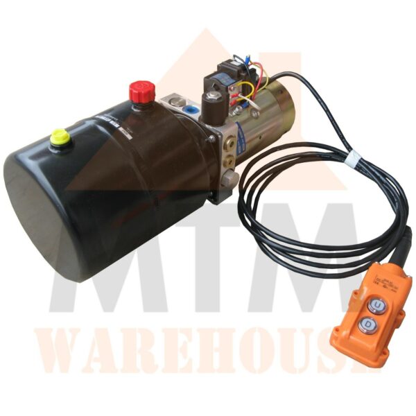 12V DC Hydraulic Power Pack Power Unit for Tipper / Tail Gate (Tailgate) 4L Tank - Image 3