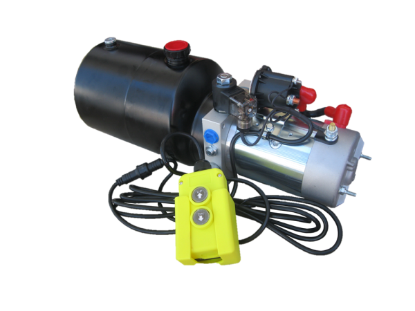 12V DC Hydraulic Power Pack Without Cover for Tipper / Tail Gate Tailgate 5L Tank