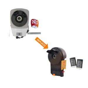 Roller Garage Door Motor Opener Automatic with 2 x Remotes