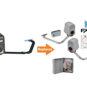 FAAC 391 24V Automatic Double Swing Gate Motor Opener Kit Operator Made in Italy