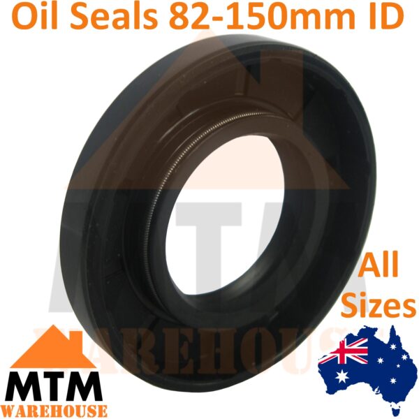 Oil Seals 82-150mm ID Many Sizes Double Twin Lip Spring TC Gearbox Motor - Image 2