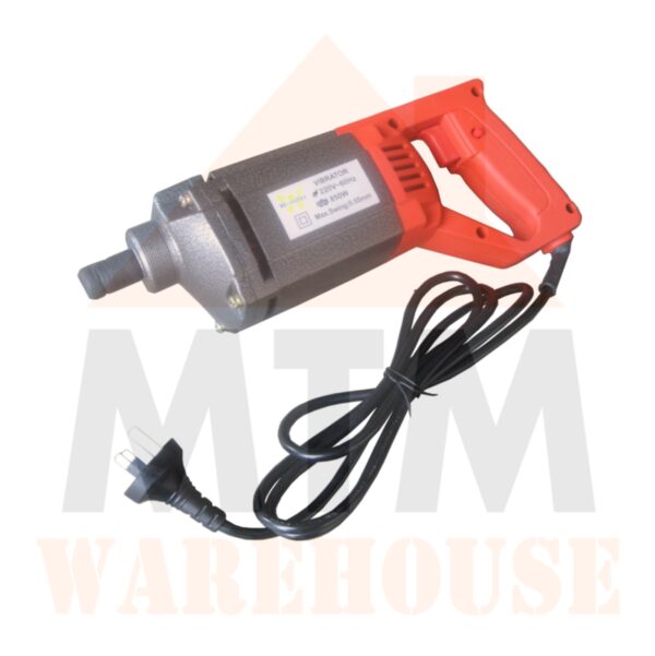 Portable Electric Concrete Vibrator 850W Steel Shaft Professional Tool Hose - Image 2