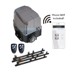 SAMT AC Slider Slide Gate Motor Opener Kit with Smart Phone Wifi Control 1100kg Wi-Fi