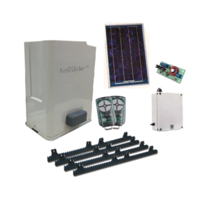ATA NEOSLIDER NES 500 Slide Gate Opener WITH ATA Smart Solar Power Unit Kit