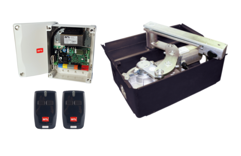 BFT ELI 250 BT Single 24V Underground Swing Gate Motor Opener Kit – 400kg