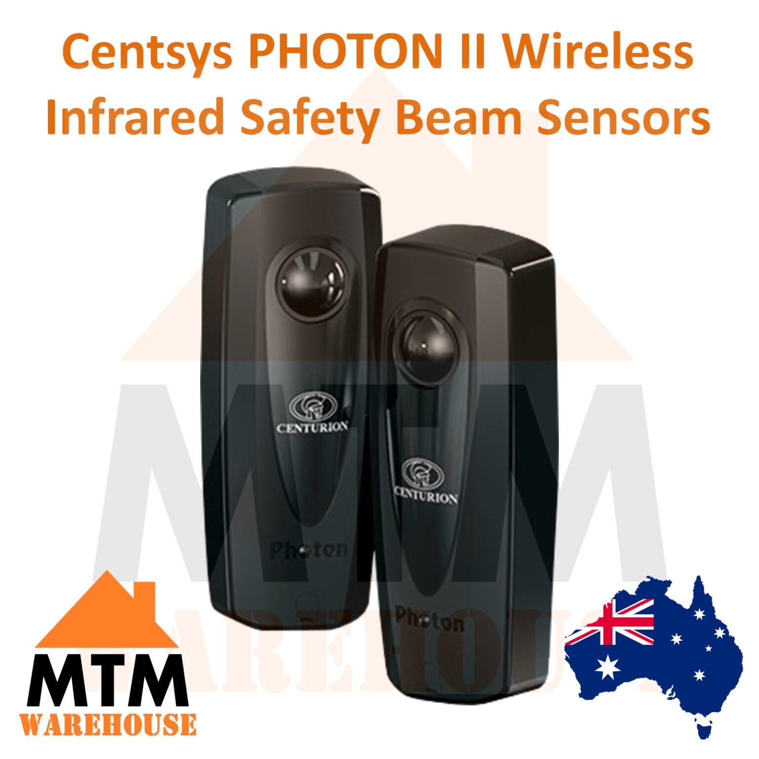 Centsys PHOTON II Wireless Safety Beam Photocell Sensors Garage Gate ...