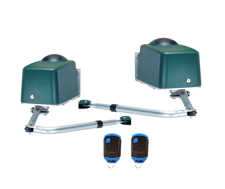 Centsys R3 Auto Double Leaf Swing Gate Motor Opener Kit Wall Mounted