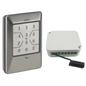 FAAC Garage/Gate Wireless Radio Keypad with 2 Channel Receiver