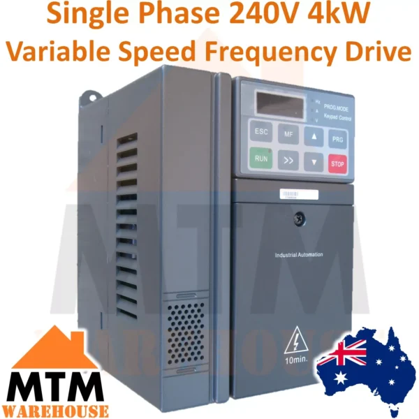 Hedy Single Phase 4kW 5.5HP VSD VFD Variable Speed Frequency Drive Inverter 240V - Image 2