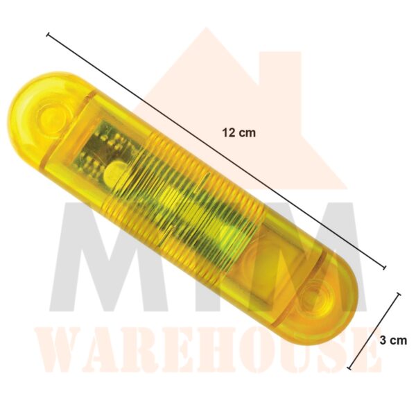Outdoor Slim Courtesy Flashing Warning Gate Light LED Light 12/24V Waterproof Lamp - Image 3