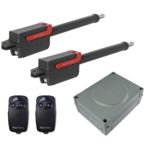 NEW! Nice Titan HS TTN3724HS Double Leaf Swing Gate Motor Kit Operator Italy