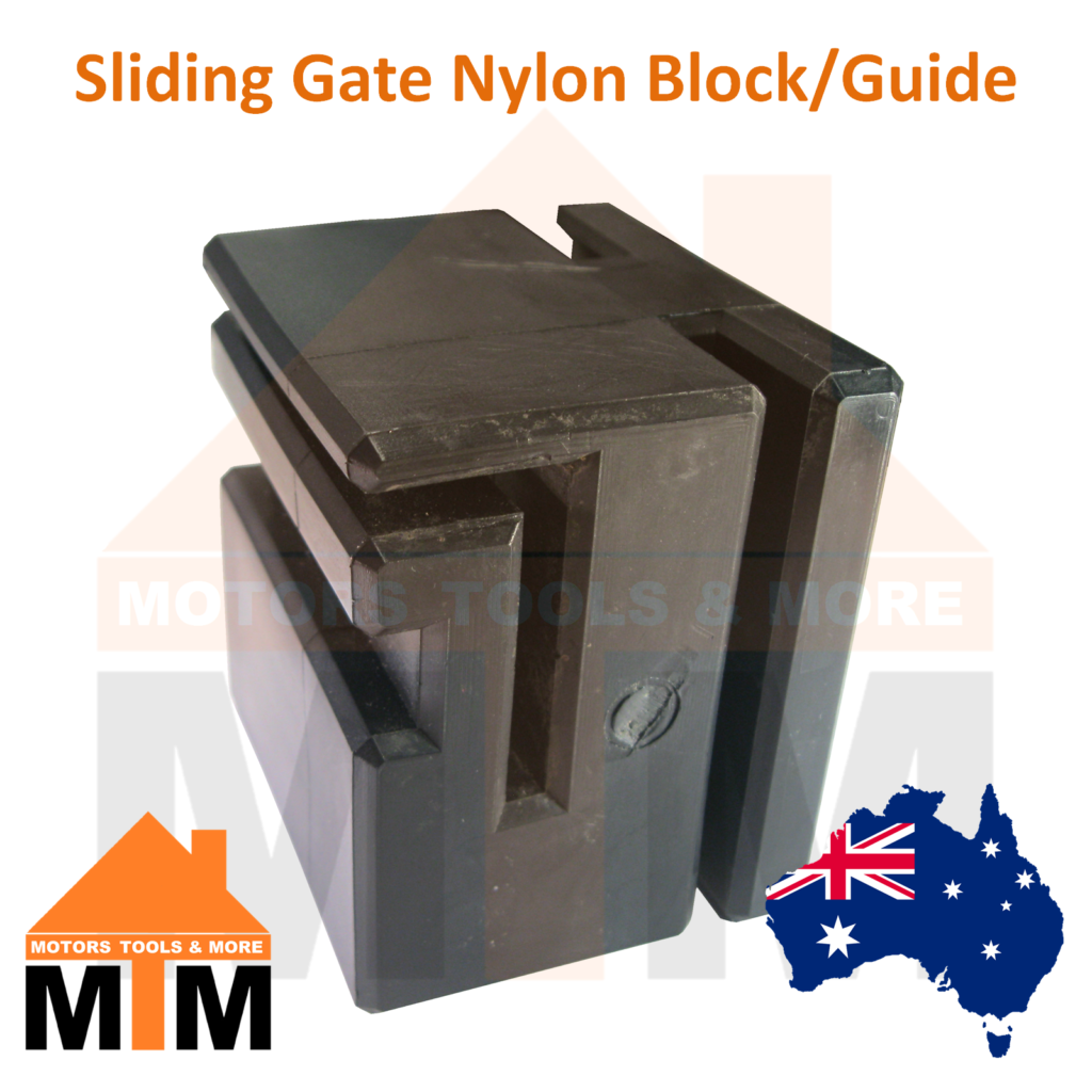 Nylon Guide Block fits standard 75mm Post Automatic Sliding Gate Door ...