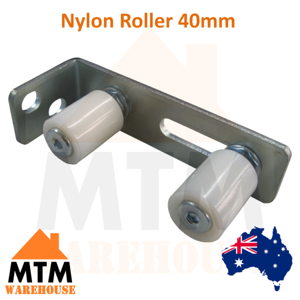Sliding Slide Gate Parts Nylon Roller Guide Heavy Duty Galvanised DIY - Image 2