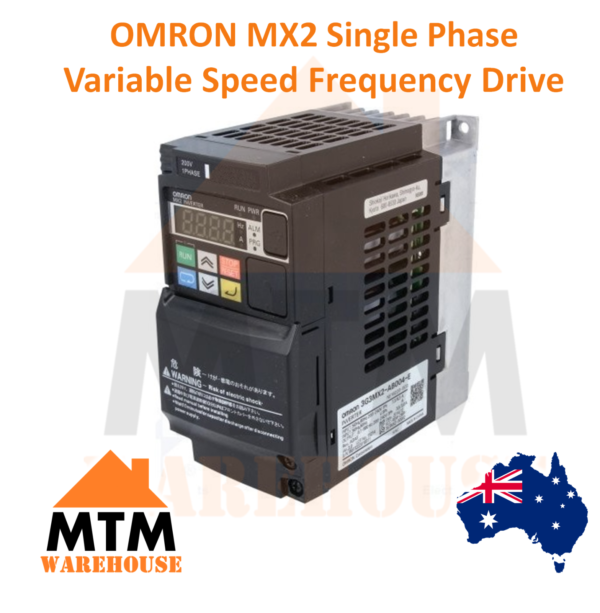 OMRON MX2 Single Phase VSD VFD Variable Speed Frequency Drive Inverter - Image 2