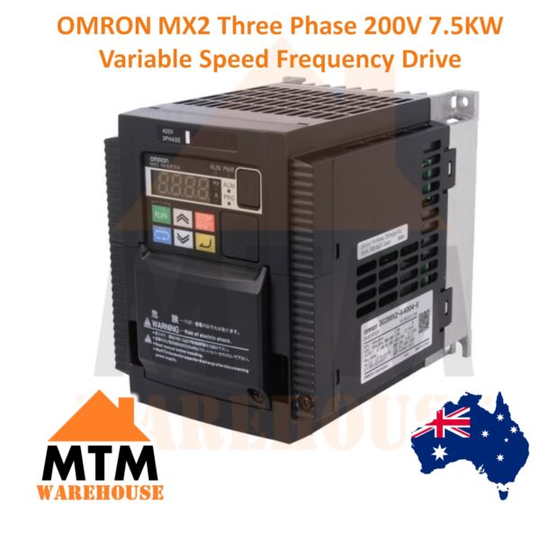 OMRON MX2 Three Phase 200V 7.5KW VSD VFD Variable Speed Frequency Drive Inverter - Image 2