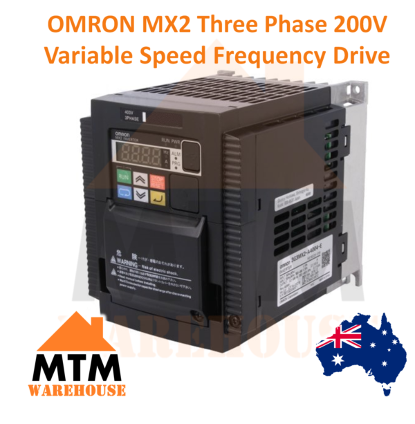 OMRON MX2 Three Phase 200V VSD VFD Variable Speed Frequency Drive Inverter - Image 2