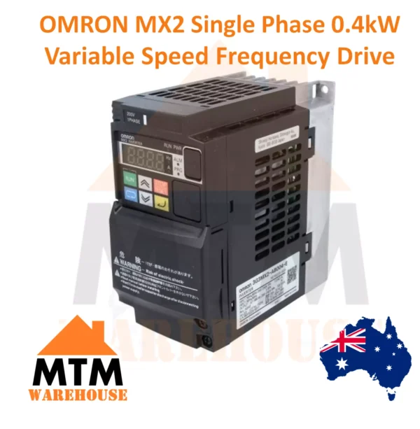 OMRON MX2 Single Phase 0.4KW VSD VFD Variable Speed Frequency Drive Inverter - Image 2