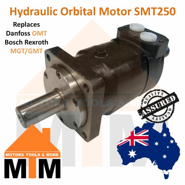Orbital Hydraulic Motor SMT250 Replaces Danfoss OMT 250, Bosch Rexroth MGT/GMT - Image 2
