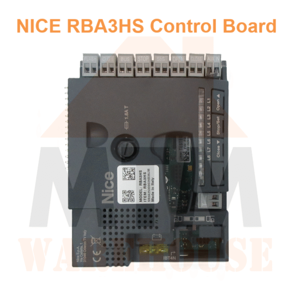 Nice RBA3 Control Board Unit MTM Warehouse — free download