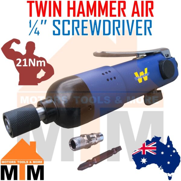 Reversible Air Pneumatic Impact Screwdriver Screw Driver Tool - Image 2