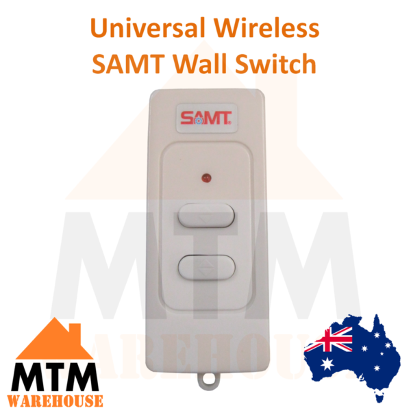 Universal Wireless SAMT Wall Switch Button Garage And Gate - Image 5