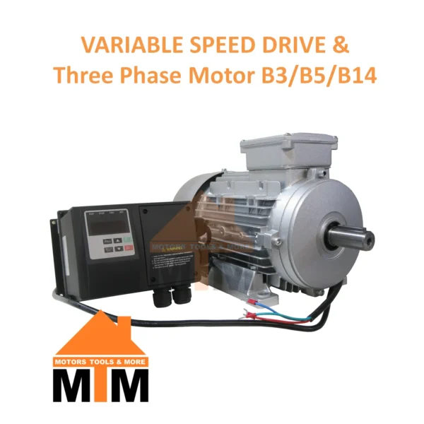 Single Phase VSD Variable Speed Frequency Drive with Electric Motor - Image 2