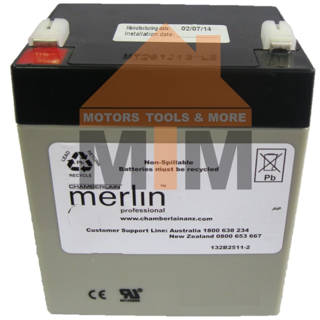 Merlin Battery Merlin 12V Battery BBU 041A6357-2 Suits MT3850 , MT3850WL , MT3850EVO ...