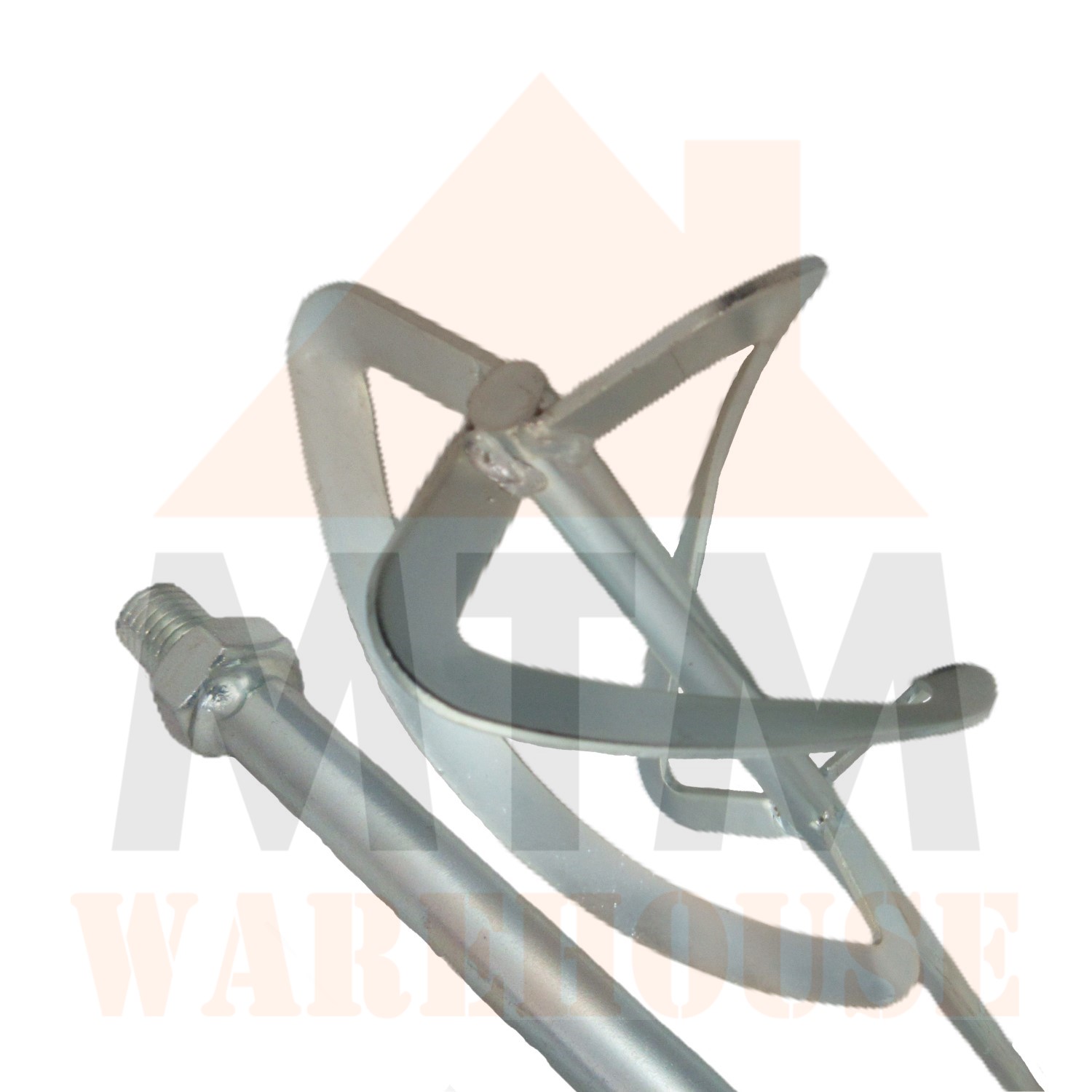 Heavy Duty 120mm Mixer Paddle M14 2.0 Thread Paint Plaster Stirrer Glue Mortar - Image 4