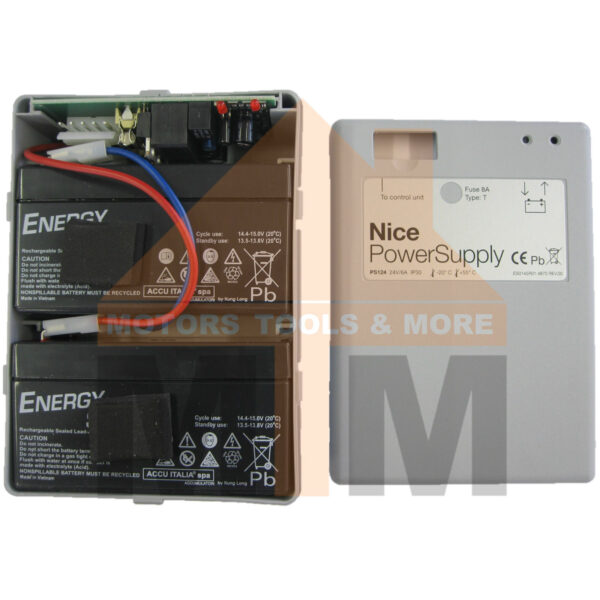 NICE Battery Backup Kit PS124 for Swing and Slide Gate Motors Operator (Swing) - Image 3