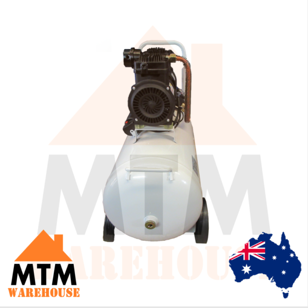WONDER 1.8HP 1400W Powerful Oil Less Quiet Air Compressor 5 CFM 140L/min 50L Tank - Image 2