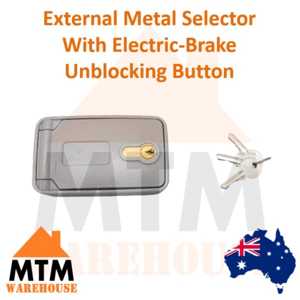 External Metal Selector With Electric-Brake Unblocking Button - Image 2