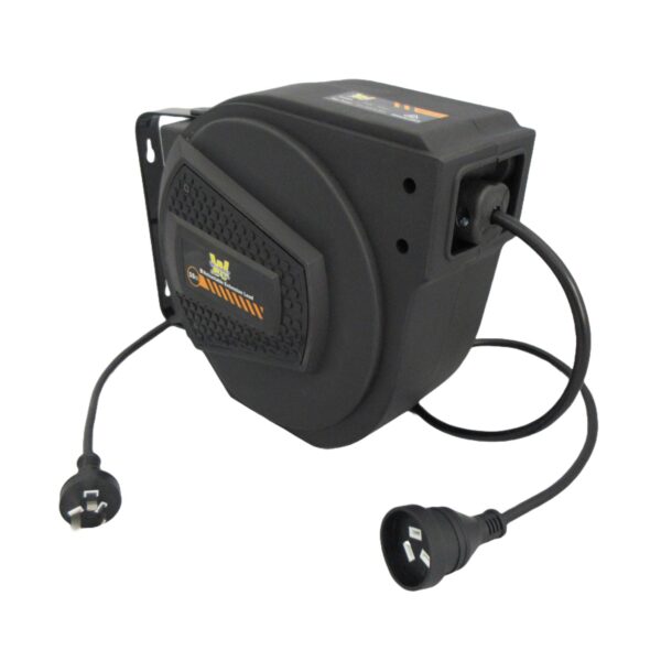 15M TRADE QUALITY RETRACTABLE 240V ELECTRIC POWER CABLE REEL
