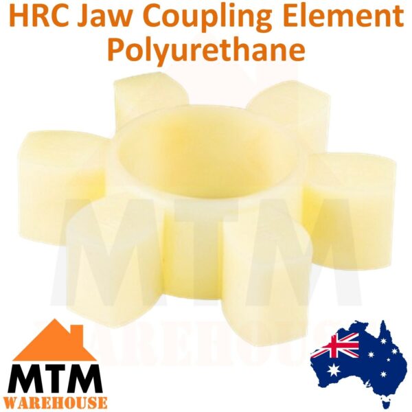 HRC Jaw Coupling Spider Element Insert Polyurethane Poly Urethane 70 090 110 130 - Image 2