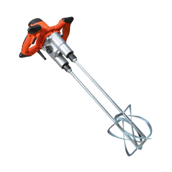 Twin Paddle 1600W Mixer Drill Paint Glue Cement Tile Grout Plaster