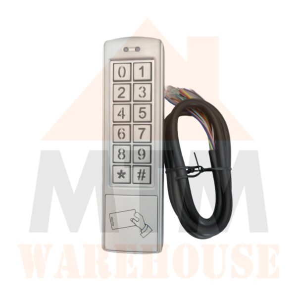 Security Metal Access Control Keypad with ID Card Reader - Image 3