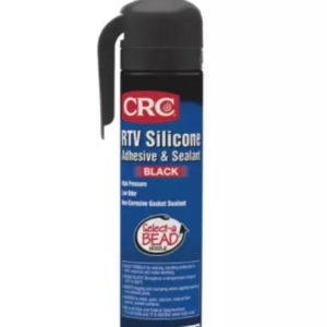 CRC RTV Silicone Sealant - Black - Pressure Pack - 184g Aerosol