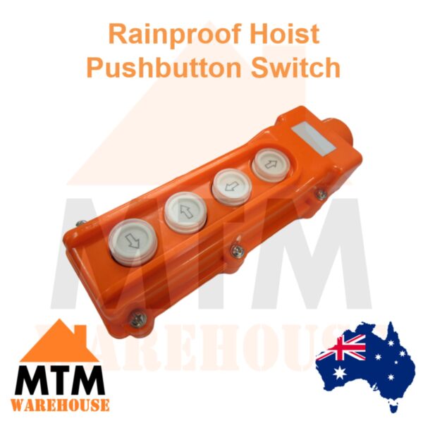 Rainproof Hoist Pushbutton Crane Hoist Switch 4 Way Control - Image 2