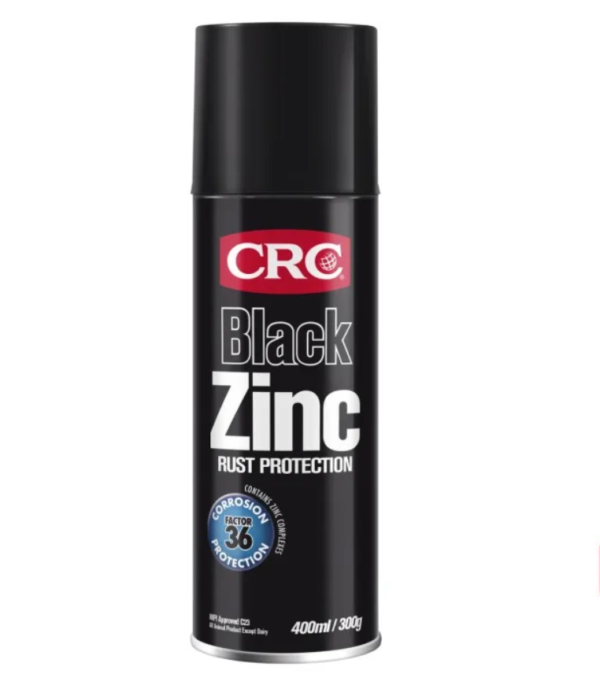 CRC Black Zinc Anti Corrosive Coating - 400ml Aerosol