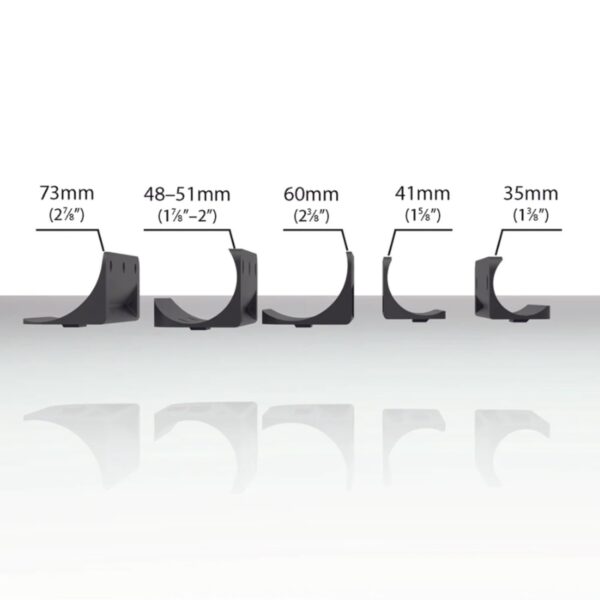 D&D Truclose® Series 3 Heavy Duty Self Closing Hinges for Round Post Gate (Pair) - Image 6