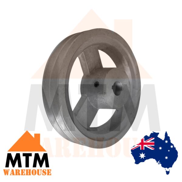 Ø6" - Ø18" Dia. Single Groove Aluminium Pulley SPB B Section Many Bore Size - Image 2