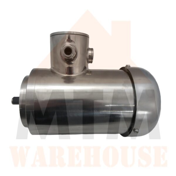 Stallion Stainless Steel SS Electric Motor 3Ph Washdown TEFC IP69K 0.72kW 1HP 1400 RPM 4 Pole - Image 8