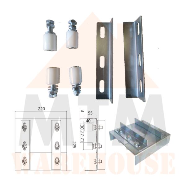 Telescopic Sliding Gate Kit For Two Leaf Sliding Gate - Image 7