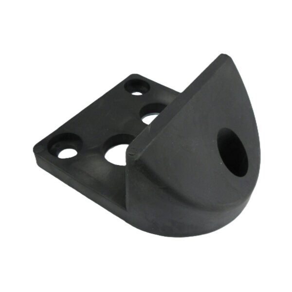 Gate Stop for Dual Swing Gates Rubber DIY