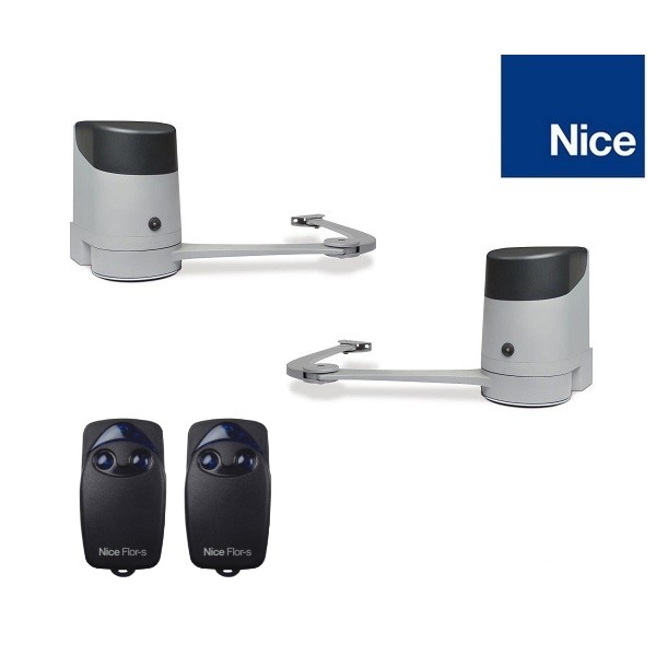 Nice Hopp Automatic Double Swing Gate Motor Opener Kit Operator HO7124 Italy