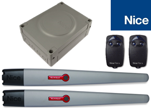 Nice Toona T05024HS Automatic Double Swing Gate Motor Opener Kit Operator Italy